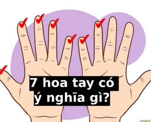 7 hoa tay có ý nghĩa gì