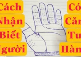 Chỉ tay của người có căn tu